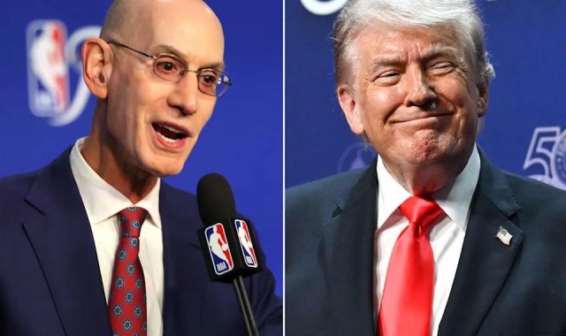 世界杯-NBA总裁萧华：很高兴特朗普将观战总决赛G3