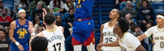 掘金122-116险胜鹈鹕，穆雷35+9，沃特森31分